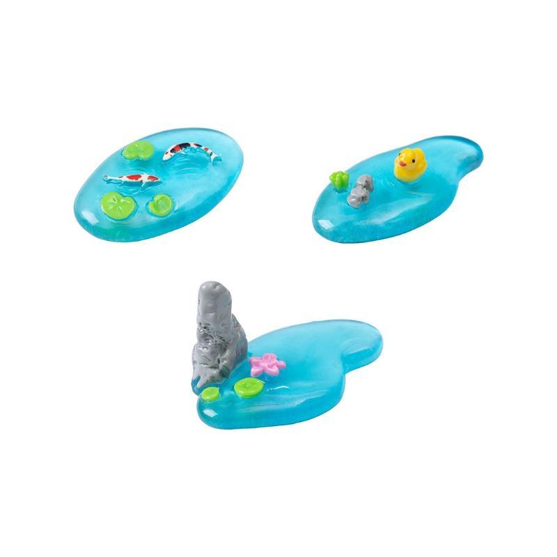 Bonsai Koi Garden - Ornamen Kolam Resin Mini Dengan Desain