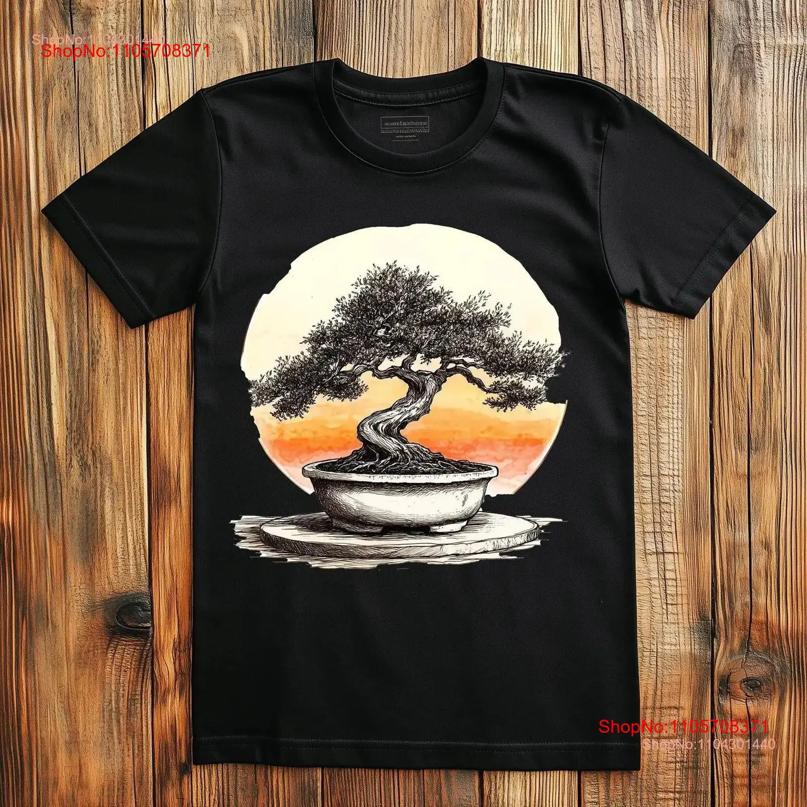 Bonsai Garden Design - Kaos Pohon Bonsai Jepang, Seni Alam