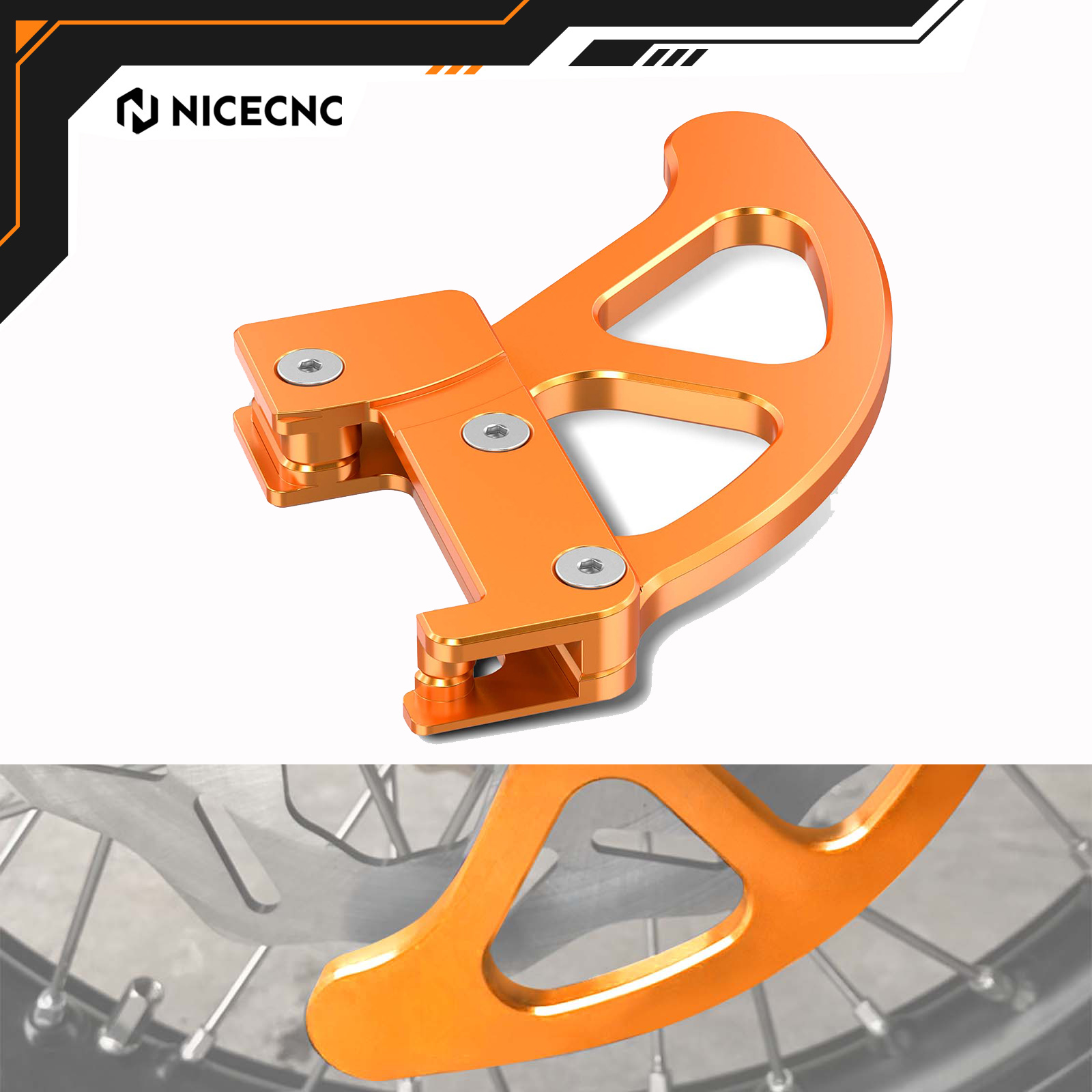 Husqvarna Chainsaw 450 - NICECNC Pelindung Cakram Rem Belakang untuk