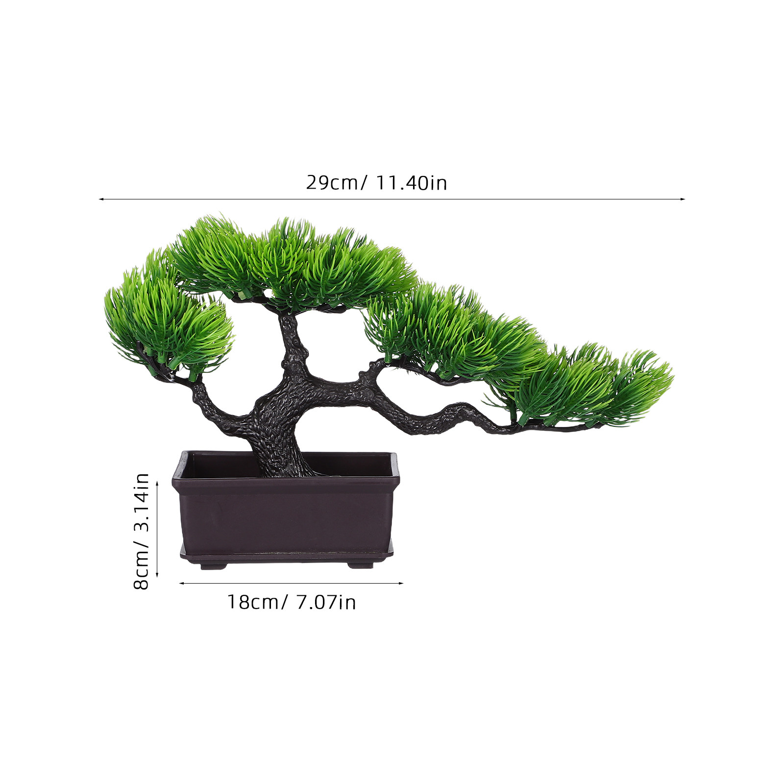 Pohon Bonsai Buatan dalam Pot, - Bonsai Tree Zen Garden ulasan dan harga