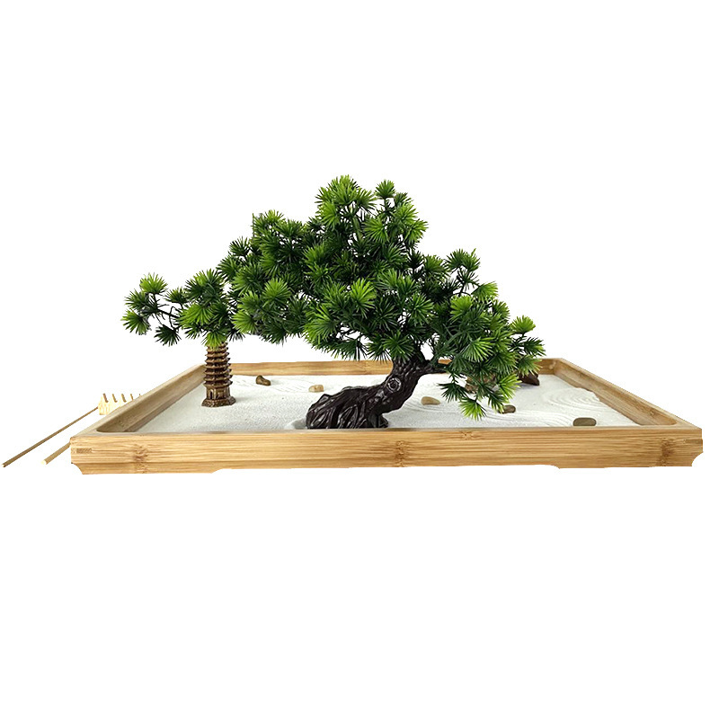 Taman Zen Jepang untuk Meja de - Bonsai Zen Garden Kit ulasan dan harga