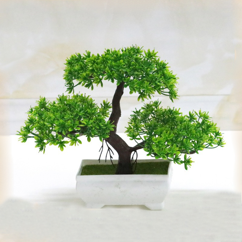 Tanaman Palsu Bionik Plastik B - Bonsai Garden Home ulasan dan harga