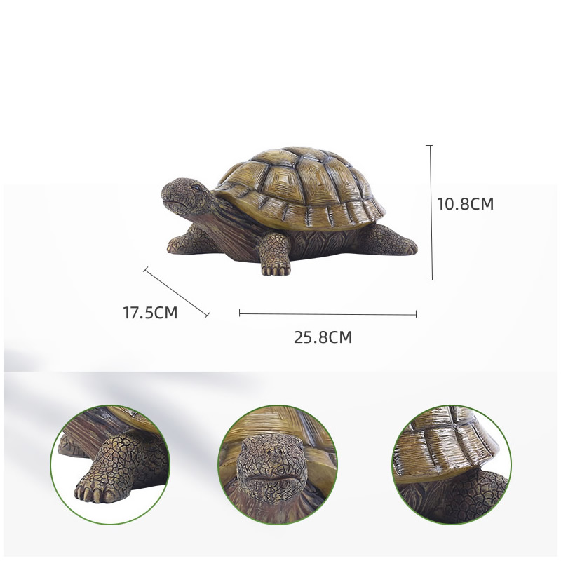 Dekorasi lucu kura-kura Resin  - Bonsai Garden Home ulasan dan harga